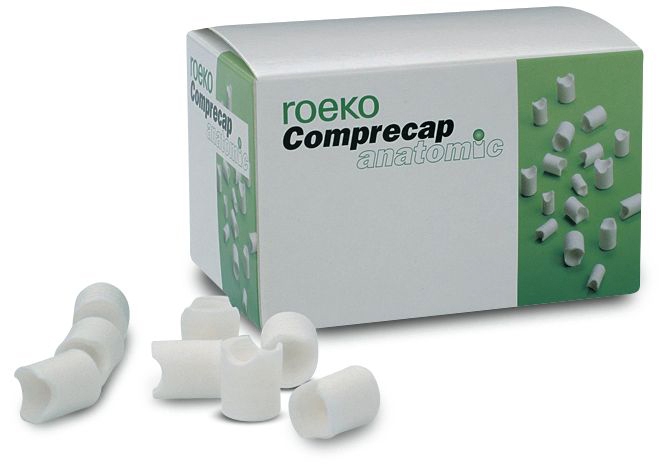 Comprecap anatomic Le coffret assorti : 120 pièces : 40 x N° 1, 40 x N° 3, 40 x N° 5 Roeko 161666