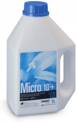 Solution désinfectante Micro 10+ Le flacon de 1 L Unident 166901