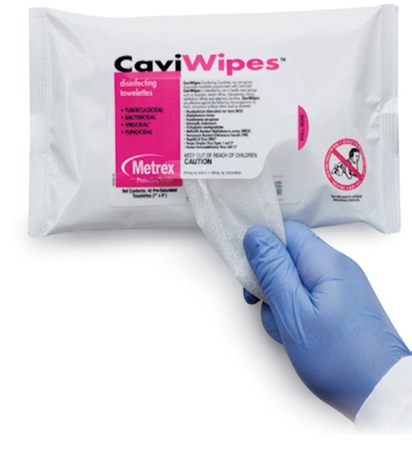 Lingettes CaviWipes Le sachet de 45 lingettes Kerr 166598