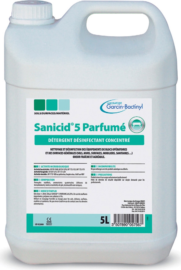 Sanicid 5 parfumé Garcin Bactinyl 169799