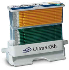 Pinceaux applicateurs UltraBrush Le coffret de 100 applicateurs et 1 distributeur Microbrush 171389
