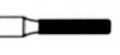 Fraises diamantées cylindrique à extrémité plate Cylindrique à extrémité plate N°836 Komet 164214