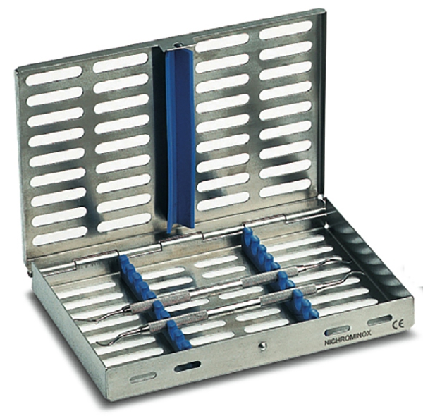 Cassettes de stérilisation pour 10 instruments Nichrominox 161176
