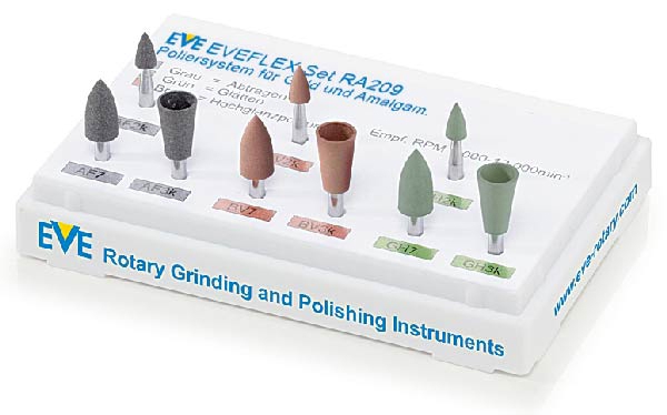 Polissoirs Eveflex Le coffret Eveflex APS EVE 163080