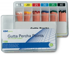 Pointes de Gutta-Percha colorées (ISO)  Kent Dental 180941