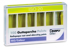 Pointes de Gutta-Percha colorées   Dentsply Sirona 169143