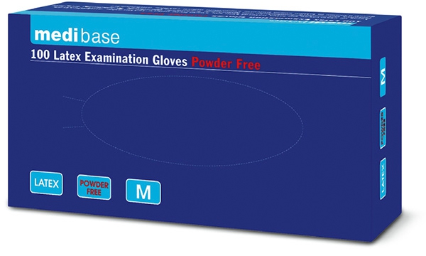 Gants latex non poudrés medibase 164739