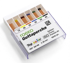 Pointes Guttapercha Top color ISO  Roeko 168436