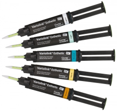 Variolink Esthetic DC Coffret 1 seringue auto mélangeante de 5 g et 10 embouts de mélange Ivoclar 171459