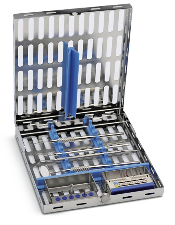 Cassettes de stérilisation mixte pour 8 instruments  Nichrominox 161182