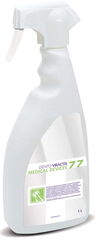 Dento-Viractis 77  Le flacon de 1 L avec pulvérisateur Dento-Viractis 180877