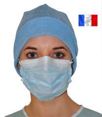 Masques à élastiques bleus IIR OP R  KOLMI 182510