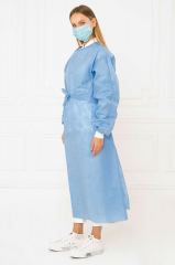 Blouse manchette PP bleu T.U. 40G MS Life   182677