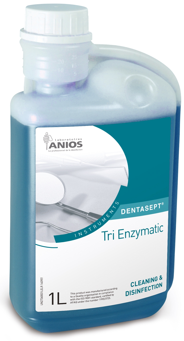 Dentasept Tri Enzymatic Le flacon doseur de 1 L Anios 177429