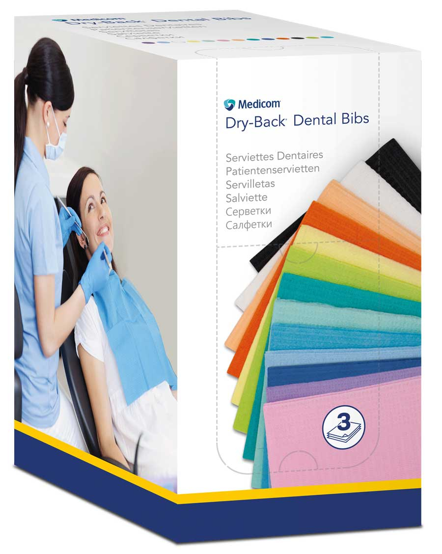 Serviettes/Bavoirs Dry-Back® Medicom 183751
