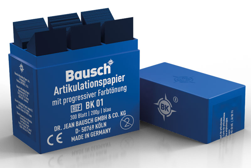 Papiers à articuler Bausch avec nuance progressive de couleur