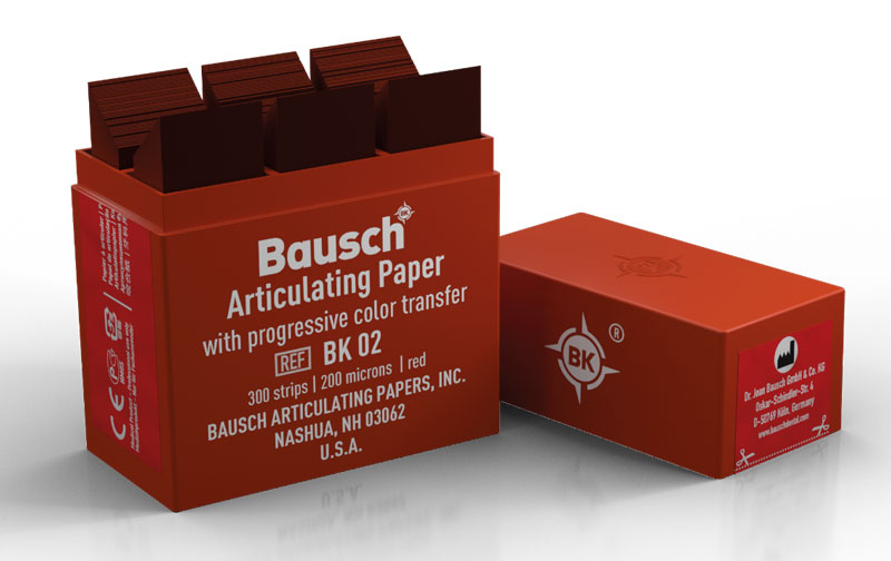 Papiers d'occlusion bausch bk 09