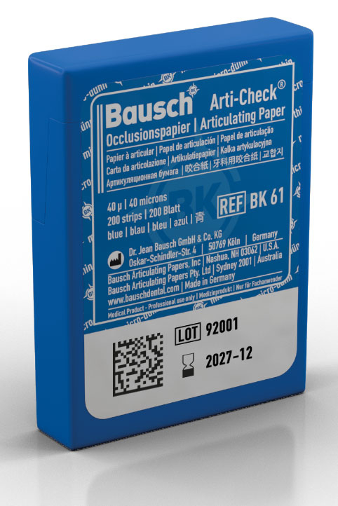 Papier à articuleren Strips Arti-Check® Bausch 167819