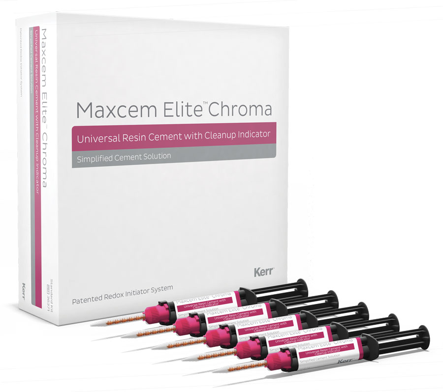 Maxcem Elite Chroma Kit standard Kerr Restoratives 186911