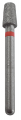Fraises diamantées conique Fraise conique à extrémité arrondie N°845KR edenta 186428