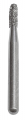 Fraises diamantées cylindrique Fraise cylindrique à extrémité arrondie N°838 edenta 186444