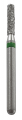 Fraises diamantées cylindrique Fraise cylindrique à extrémité plate N°836 edenta 186460