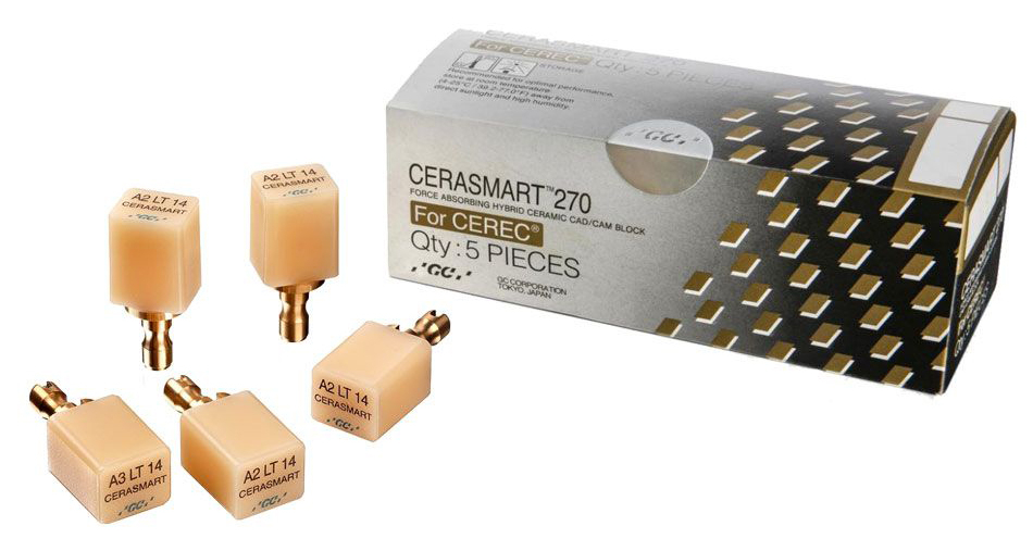 Cerasmart™ 270 Cerec 12 LT (basse translucidité) GC 193190