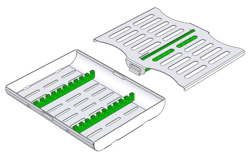 Ergo Cassettes 10 instruments  Nichrominox 189130